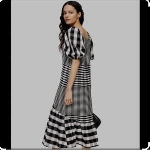 TOPSHOP BUBBLE TEXTURED MIDI DRESS